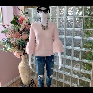 WHBM Bell Sleeve Knit Top